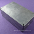 Invólucro eletrônico de alumínio personalizado com blocos de terminais integrados Invólucro impermeável de alumínio AWP511 com tamanho 260 * 160 * 90mm